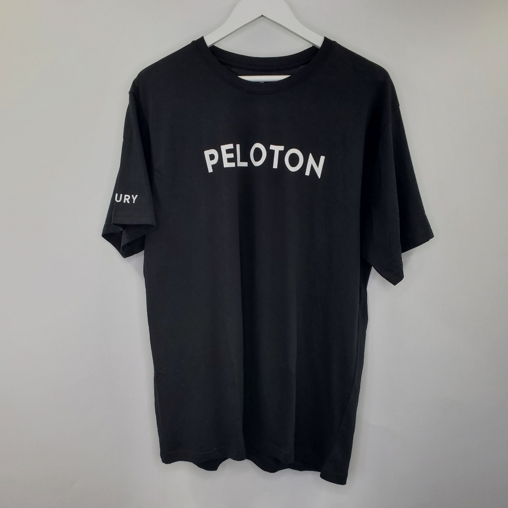 Peloton Century Club T-Shirt Black Graphic Unisex